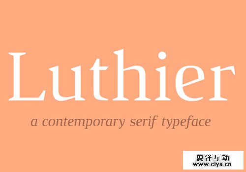 Luthier Free Font