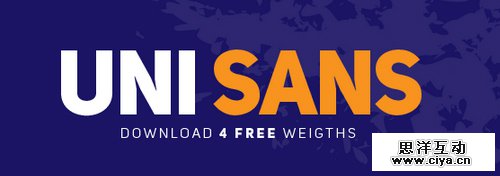 Uni Sans Free Font