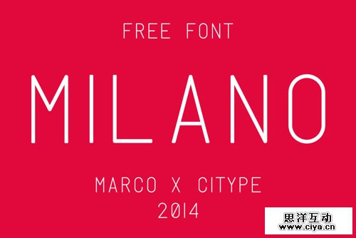 Milano Free Font