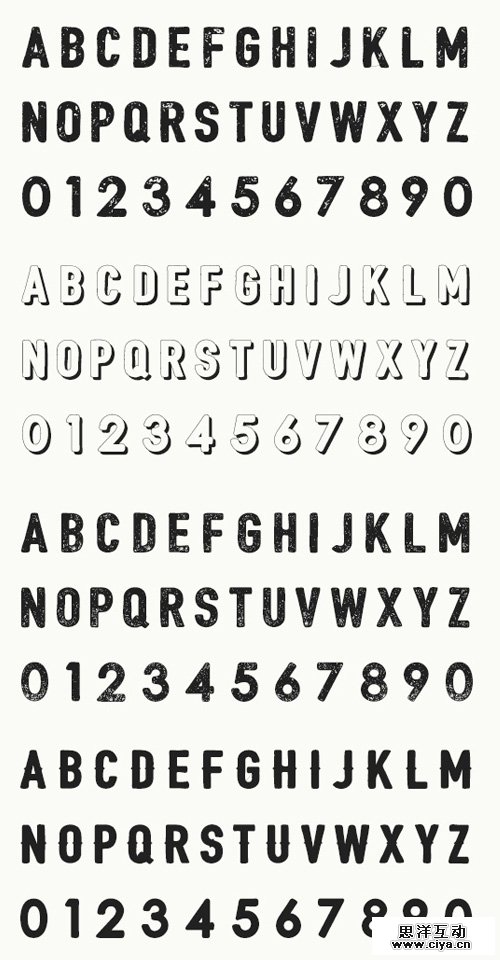 Bushcraft+Font+Letters