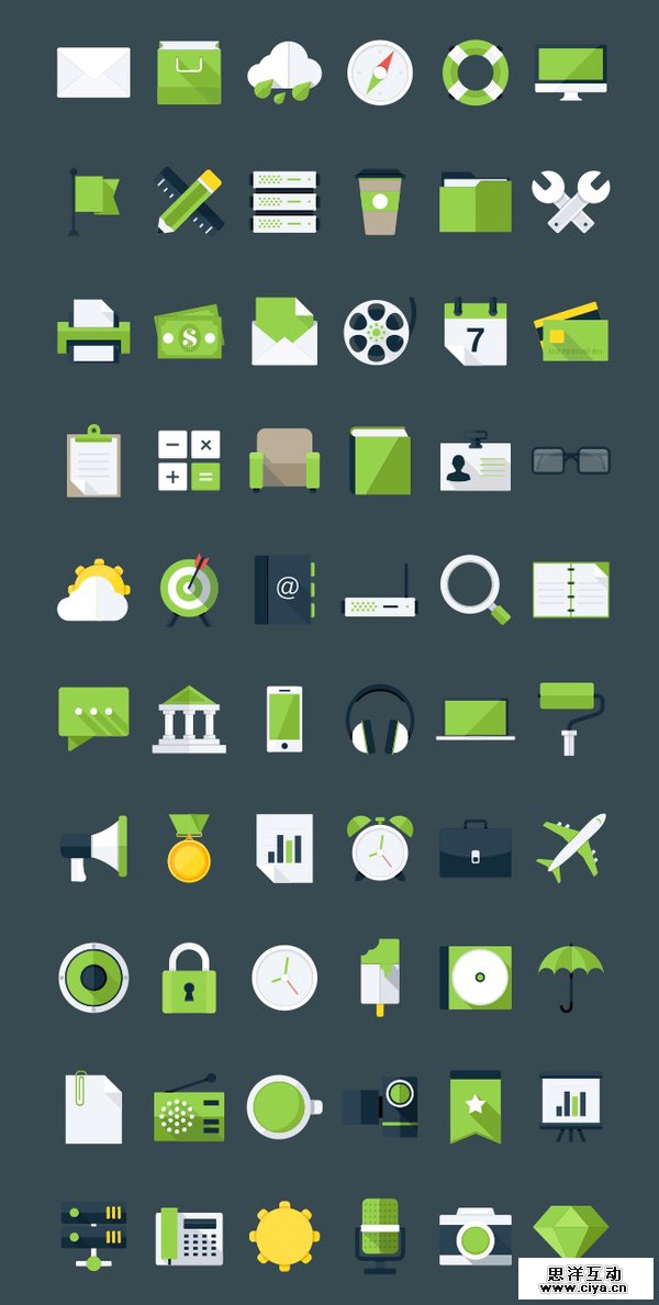 图标素材哪里找？1000+图标资源打包免费下载！