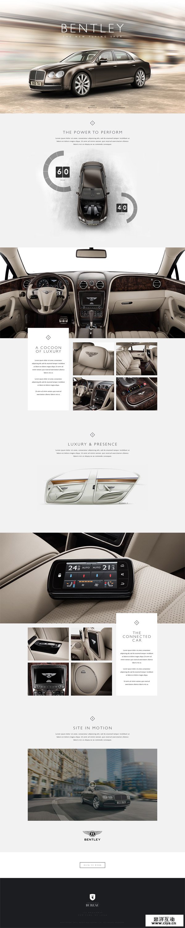 Bentley The New Flying Spur by Impossible Bureau