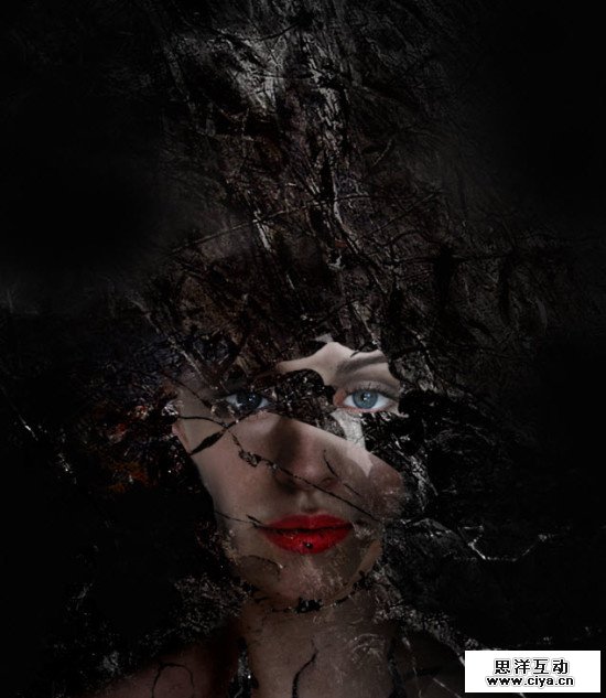 从小白到大神！PS合成魔幻鲜花人像特效