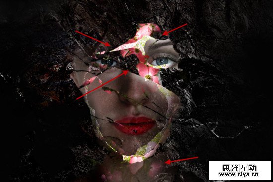 从小白到大神！PS合成魔幻鲜花人像特效