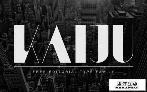 KAIJU Free font