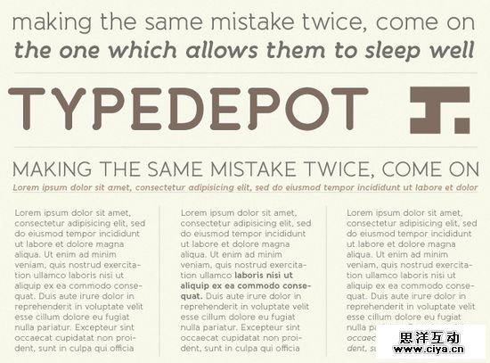 再也不纠结字体选择了！超全面的英文字体小结