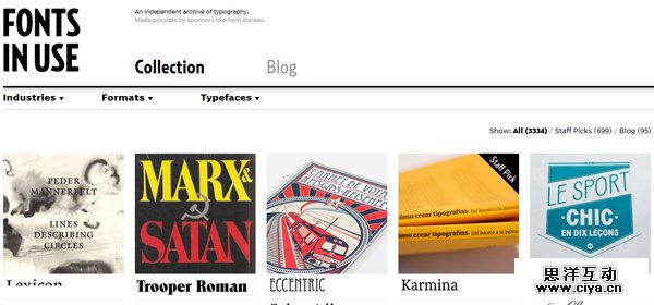 fontsinuse