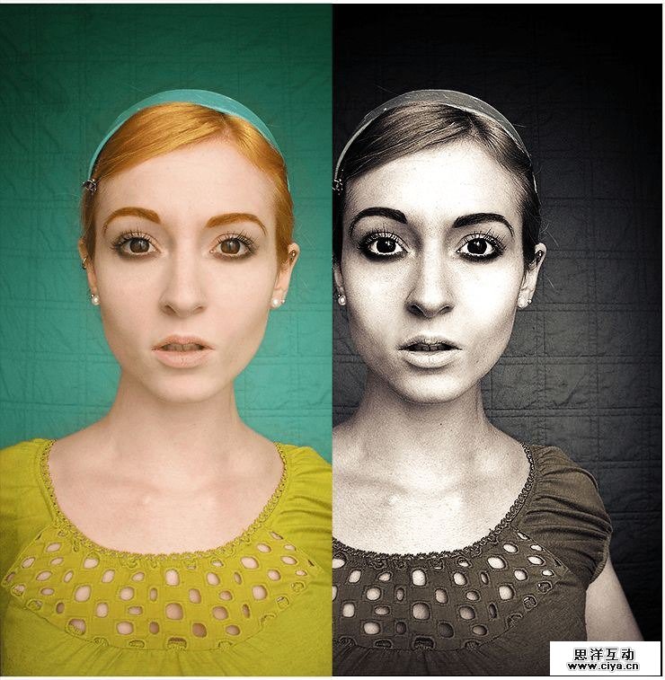 PS新手教程！教你简单9步创建超有质感的人像