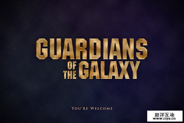 PS教程！教你创建好莱坞品质的电影海报字体