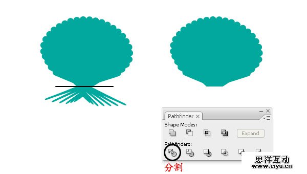 AI教程！手把手教你绘制一枚精美逼真的贝壳