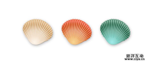 AI教程！手把手教你绘制一枚精美逼真的贝壳