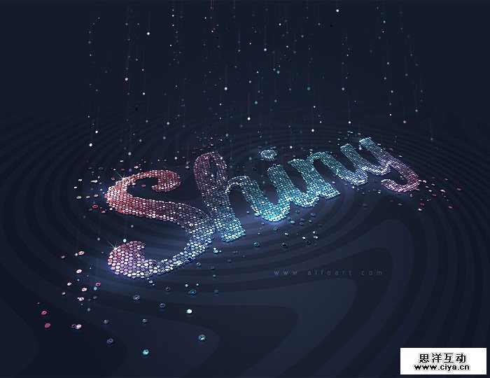 452d711a22cd881da30533028096a1f5 在PHOTOSHOP中制作非常绚丽的闪光粒子效果