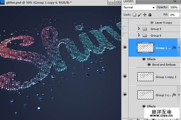 d39f970457fe3f8ef6d44128ddd67f7f 在PHOTOSHOP中制作非常绚丽的闪光粒子效果