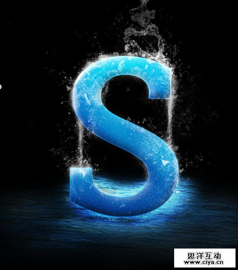 4 EFFECT1创建真棒泼水在Photoshop文字效果