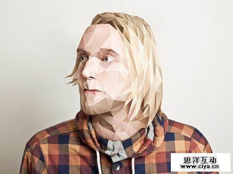 比「脸萌」还帅气！教你利用PS和AI制作low poly头像