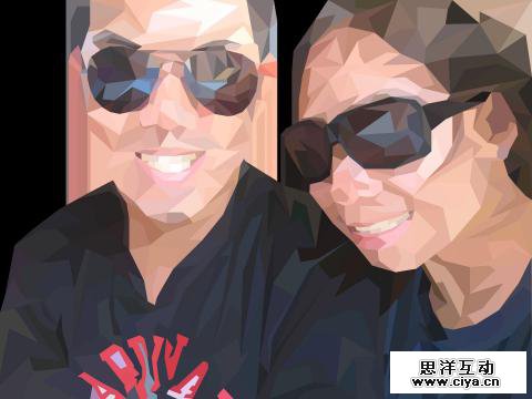 比「脸萌」还帅气！教你利用PS和AI制作low poly头像