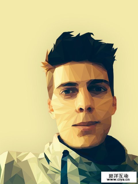 比「脸萌」还帅气！教你利用PS和AI制作low poly头像