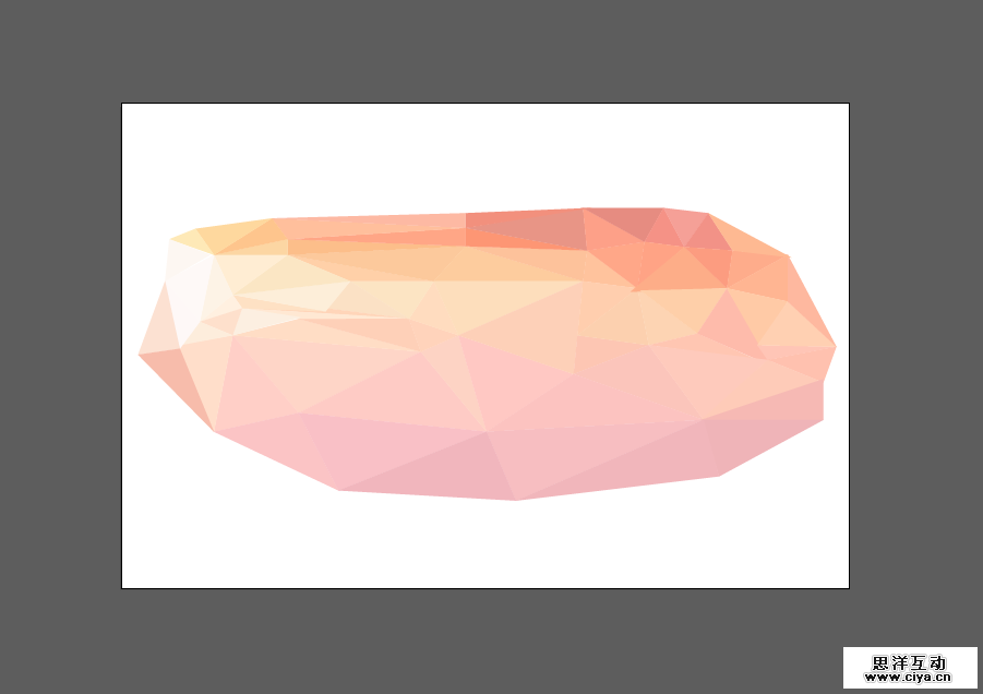 AI新手教程！教你简单快速地将图片变成多边形背景