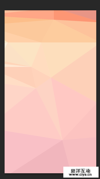 AI新手教程！教你简单快速地将图片变成多边形背景