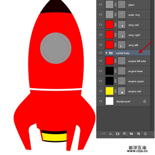 PS中级教程！手把手教你打造超酷炫的宇宙飞船