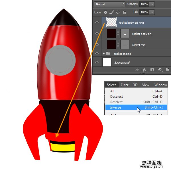 PS中级教程！手把手教你打造超酷炫的宇宙飞船