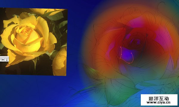 AI高级教程！教你绘制有型有色的抽象派玫瑰花