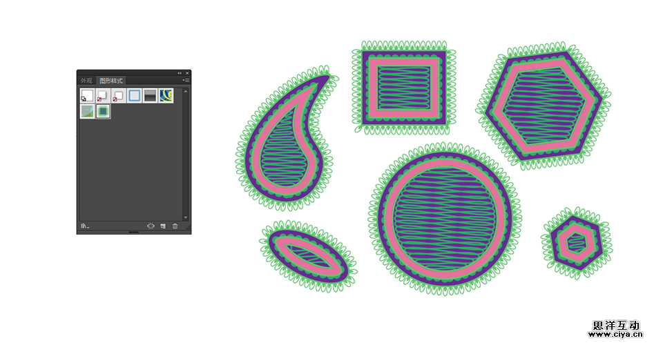 AI新手教程！手把手教你绘制波西米亚风情纹理