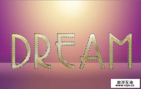 PS教程！手把手教你创建璀璨的黄金钻石字体