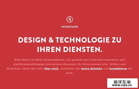 Fresh One Page Website Design