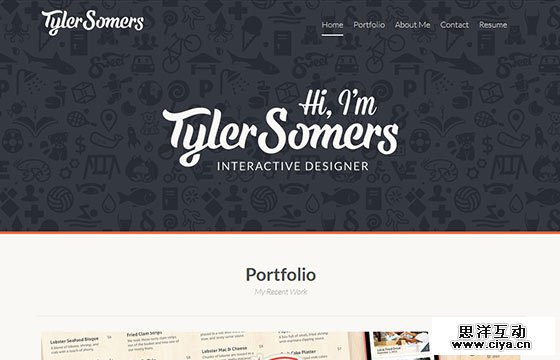 Fresh One Page Website Design