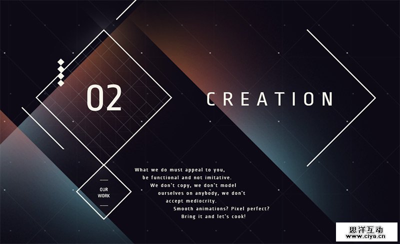 Creation in Best Creative Website Designs of 2014