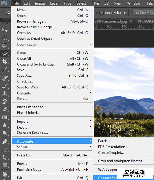 简单好用！手把手教你掌握Photoshop的联系表工具