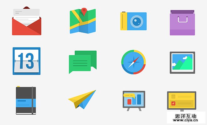 flatified iconset psd freebie download