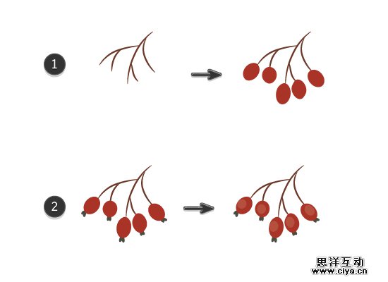 AI教程！如何在Illustrator中绘制典雅的复古花艺作品