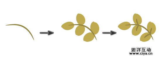 AI教程！如何在Illustrator中绘制典雅的复古花艺作品