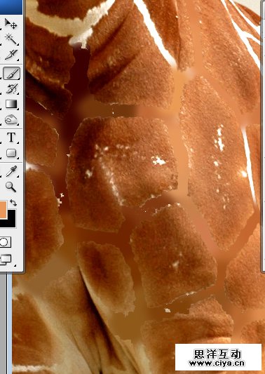 酷炫PS教程！教你用PS合成长颈鹿熨烫衣服的趣味海报