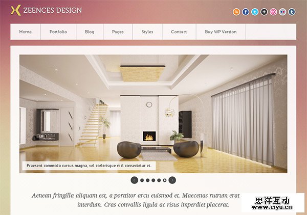 Zeences Light in 23 Free HTML Templates