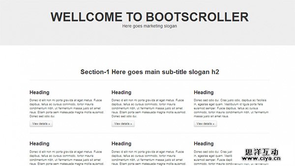 Bootstrap 2.3 in 23 Free HTML Templates