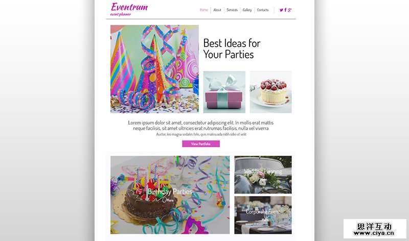 18-EventPlannerHTMLTheme