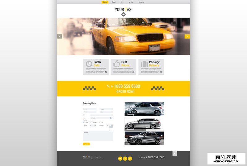 25-HTMLTaxiTheme