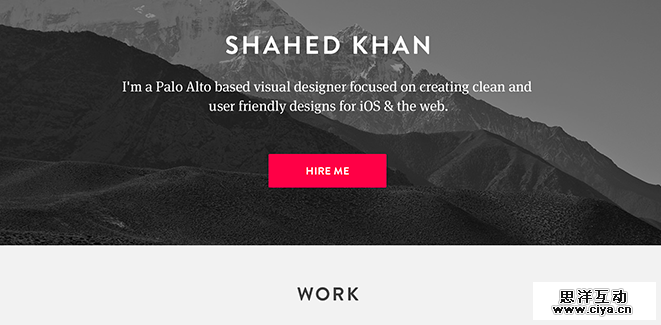 Flat resume design 5