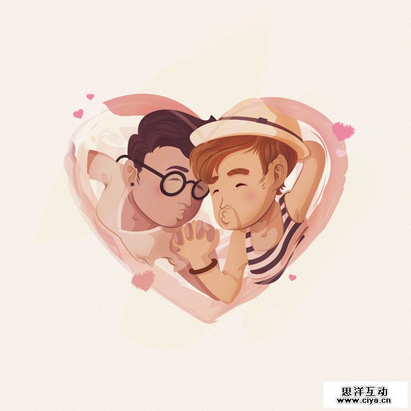Love is Genderless by Robx Bautista in St. Valentine's Day: Inspiration Showcase