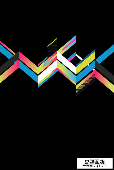 PS教程！教你创建几何图案的复古怀旧海报