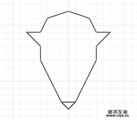 PS教程！教你创建超酷的权利的游戏家族线条抽象徽章