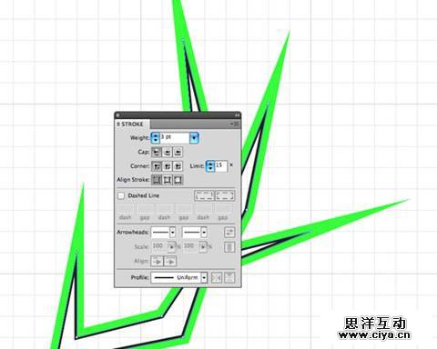 PS教程！教你创建超酷的权利的游戏家族线条抽象徽章