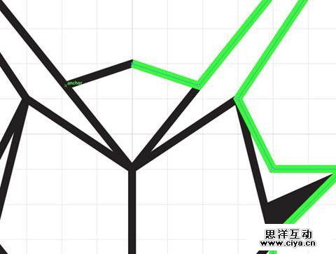 PS教程！教你创建超酷的权利的游戏家族线条抽象徽章