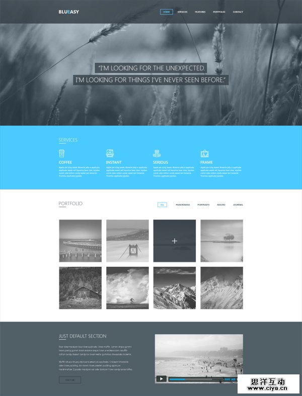 20款免费的高质量网站模板