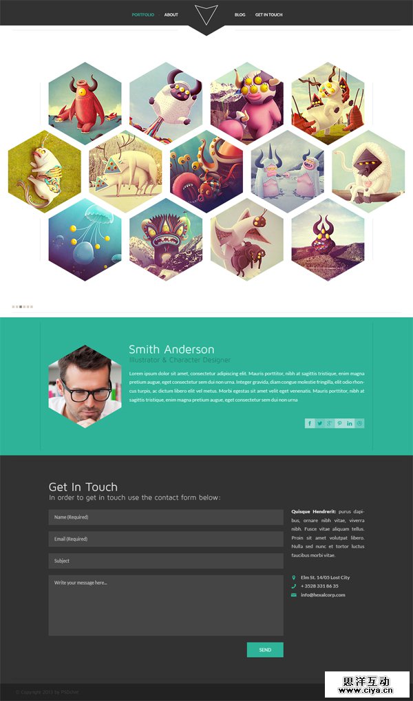 20款免费的高质量网站模板