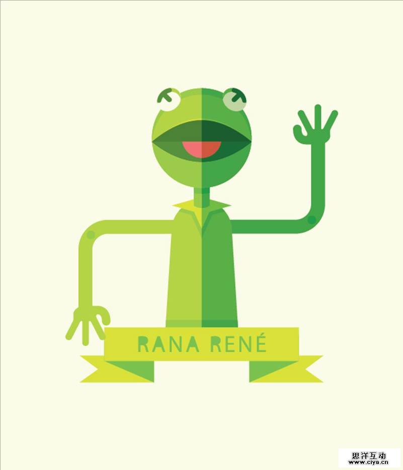 新手教程！手把手教你用AI绘制呆萌的青蛙柯密特