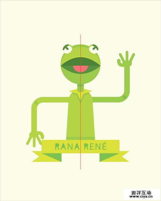 新手教程！手把手教你用AI绘制呆萌的青蛙柯密特